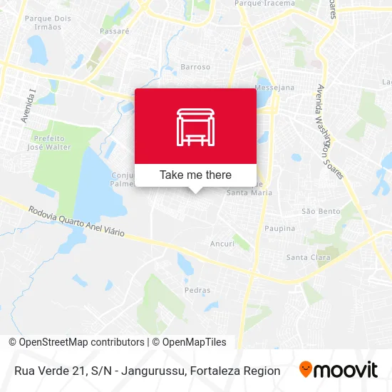 Rua Verde 21, S/N - Jangurussu map