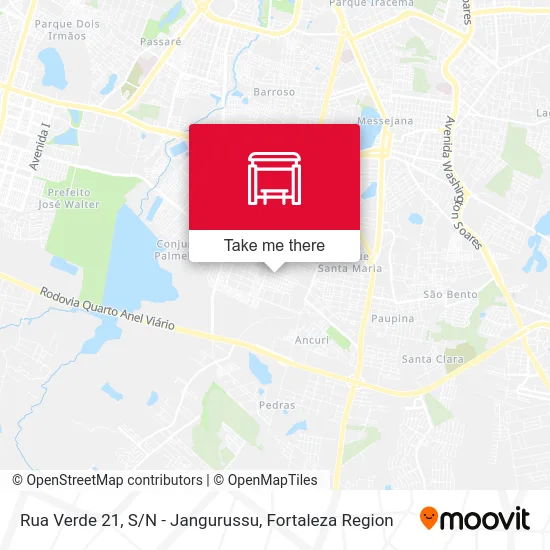 Rua Verde 21, S/N - Jangurussu map