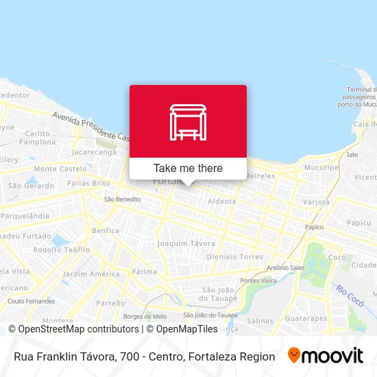 Rua Franklin Távora, 700 - Centro map