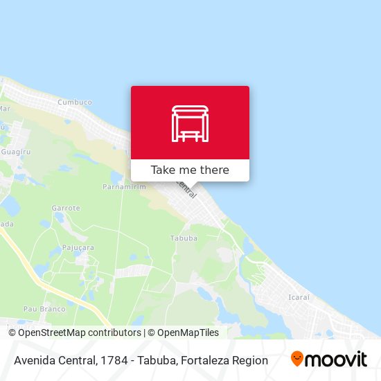 Avenida Central, 1784 - Tabuba map