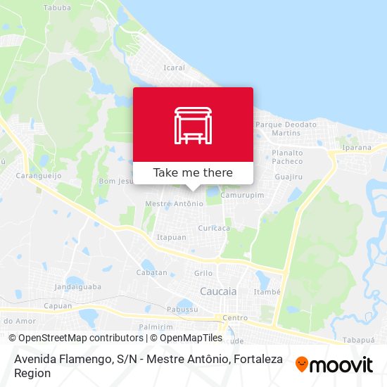 Avenida Flamengo, S / N - Mestre Antônio map