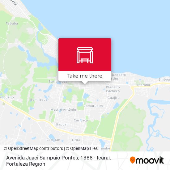 Avenida Juaci Sampaio Pontes, 1388 - Icaraí map