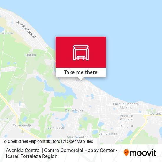 Avenida Central | Centro Comercial Happy Center - Icaraí map