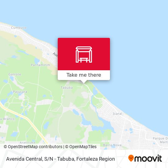 Avenida Central, S/N - Tabuba map