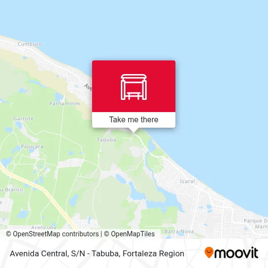 Avenida Central, S/N - Tabuba map