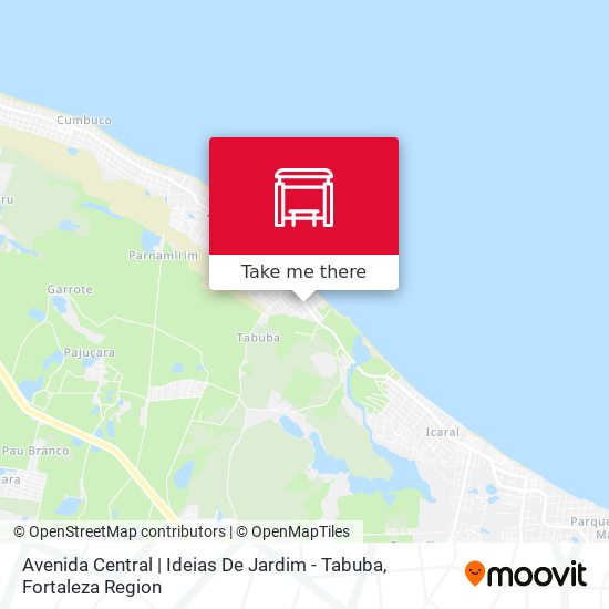 Avenida Central | Ideias De Jardim - Tabuba map