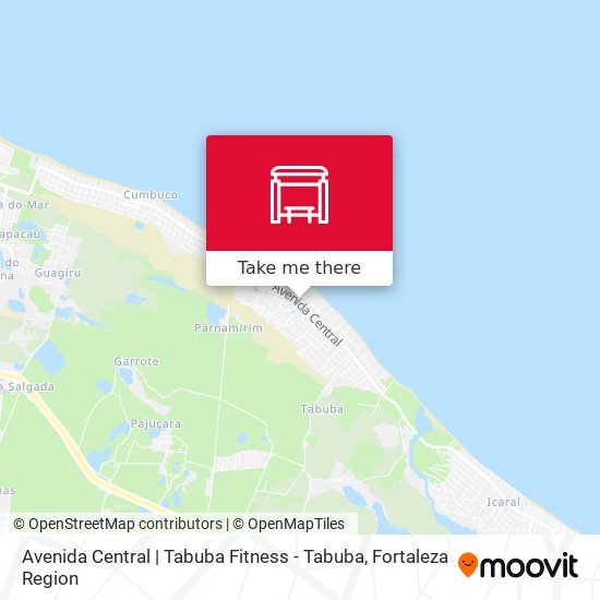 Avenida Central | Tabuba Fitness - Tabuba map