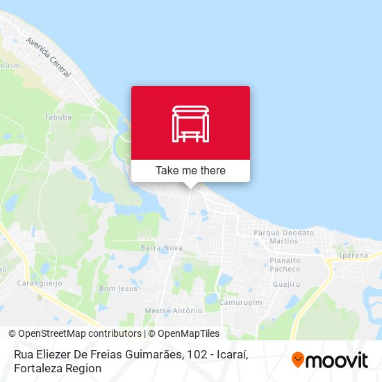 Rua Eliezer De Freias Guimarães, 102 - Icaraí map
