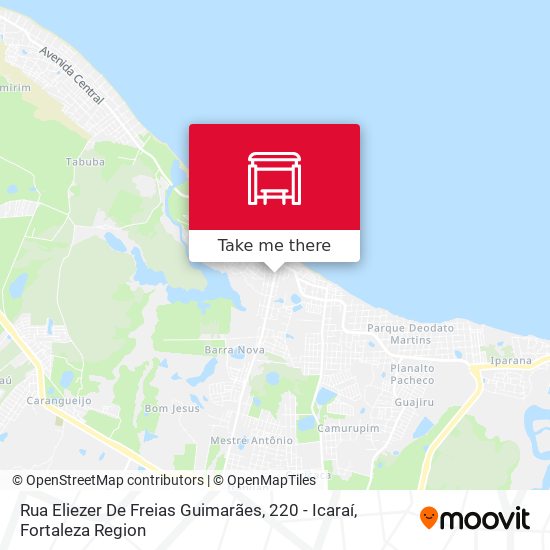 Rua Eliezer De Freias Guimarães, 220 - Icaraí map