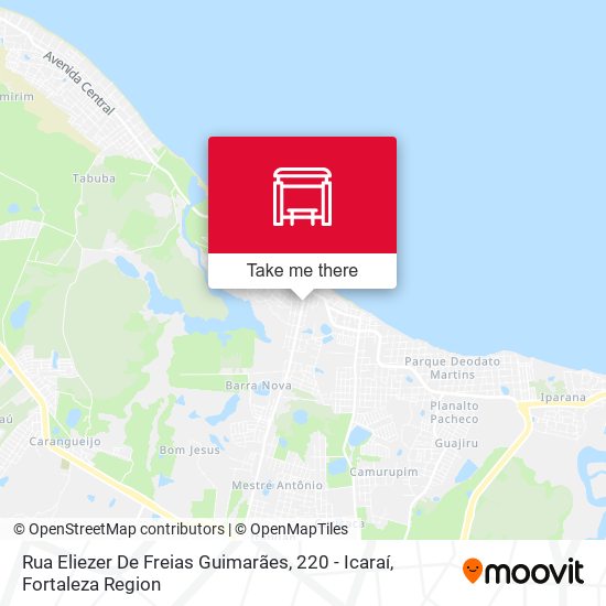 Rua Eliezer De Freias Guimarães, 220 - Icaraí map