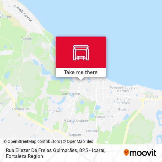 Rua Eliezer De Freias Guimarães, 825 - Icaraí map