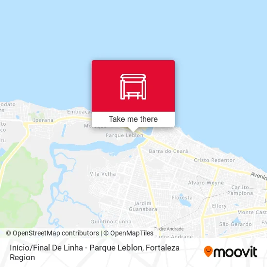 Início / Final De Linha - Parque Leblon map