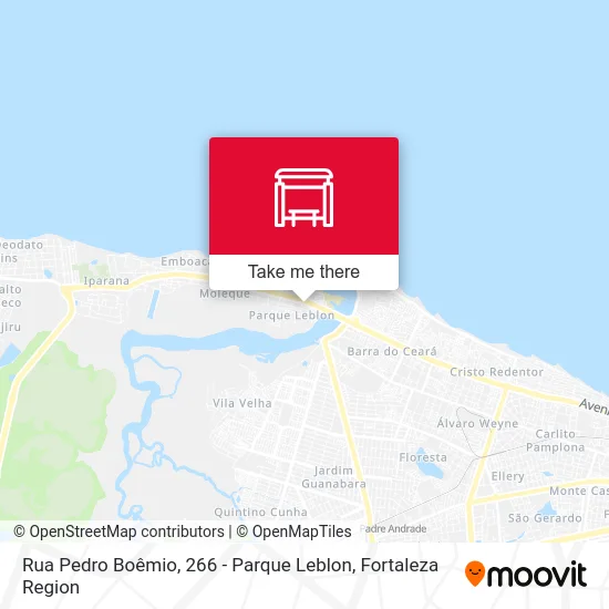 Rua Pedro Boêmio, 266 - Parque Leblon map