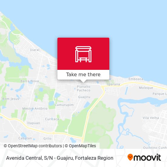 Avenida Central, S/N - Guajiru map