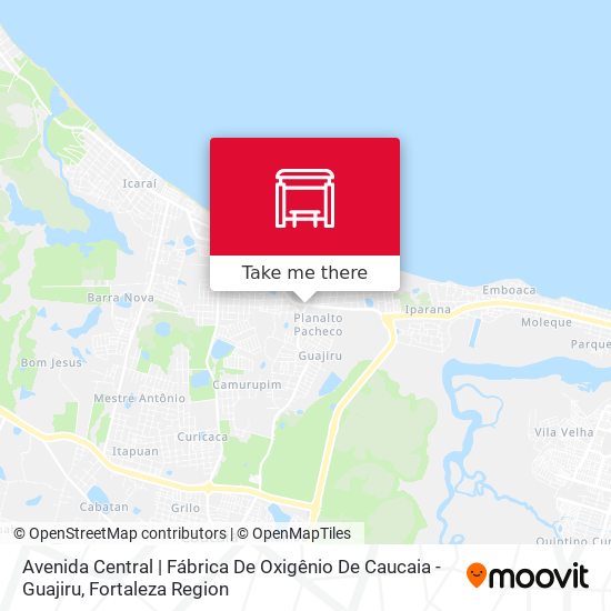 Avenida Central | Fábrica De Oxigênio De Caucaia - Guajiru map