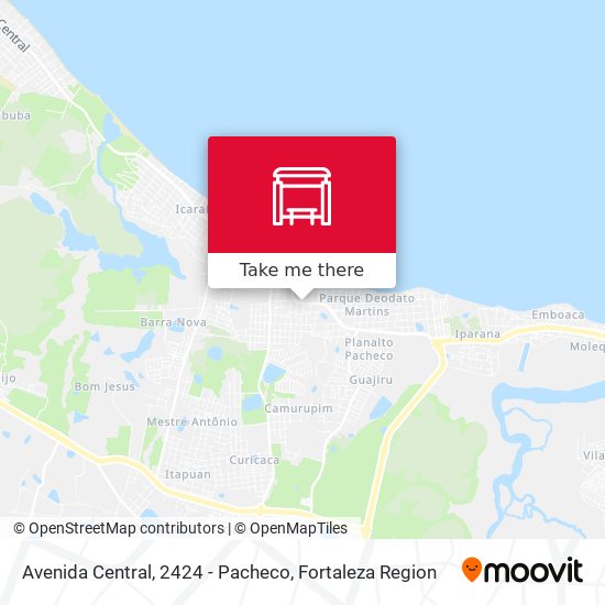 Avenida Central, 2424 - Pacheco map