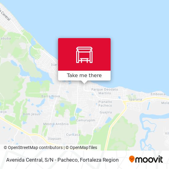 Avenida Central, S/N - Pacheco map