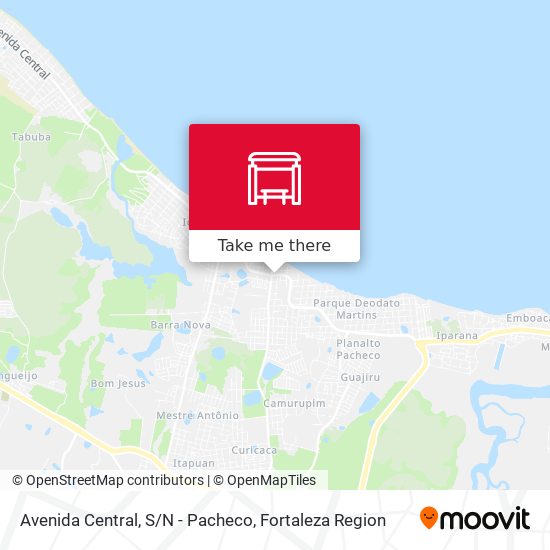 Avenida Central, S/N - Pacheco map