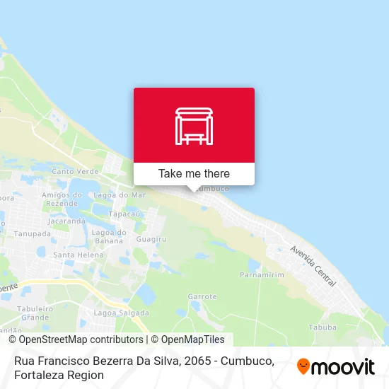 Rua Francisco Bezerra Da Silva, 2065 - Cumbuco map