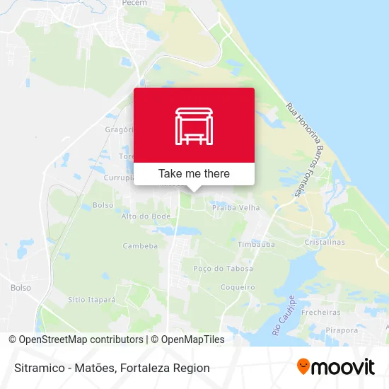 Sitramico - Matões map