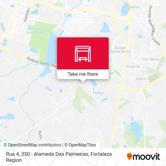 Rua 4, 350 - Alameda Das Palmeiras map