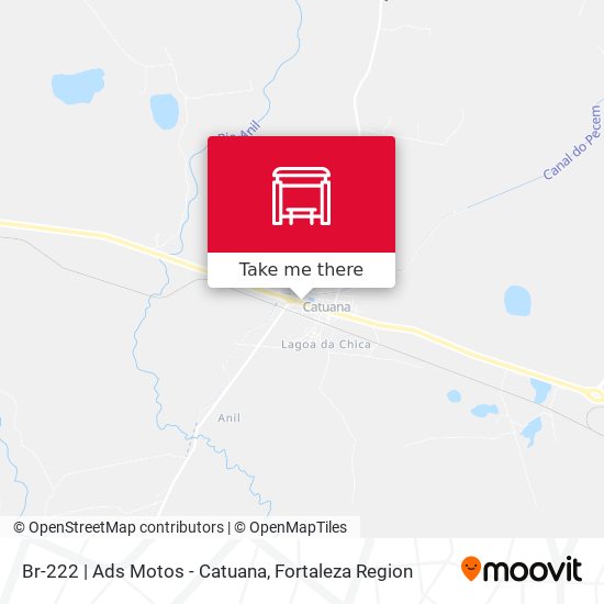 Br-222 | Ads Motos - Catuana map