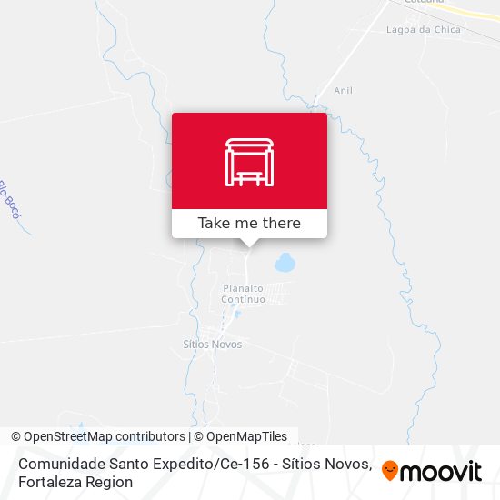 Comunidade Santo Expedito / Ce-156 - Sítios Novos map