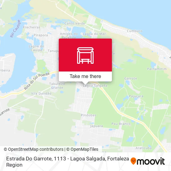 Estrada Do Garrote, 1113 - Lagoa Salgada map
