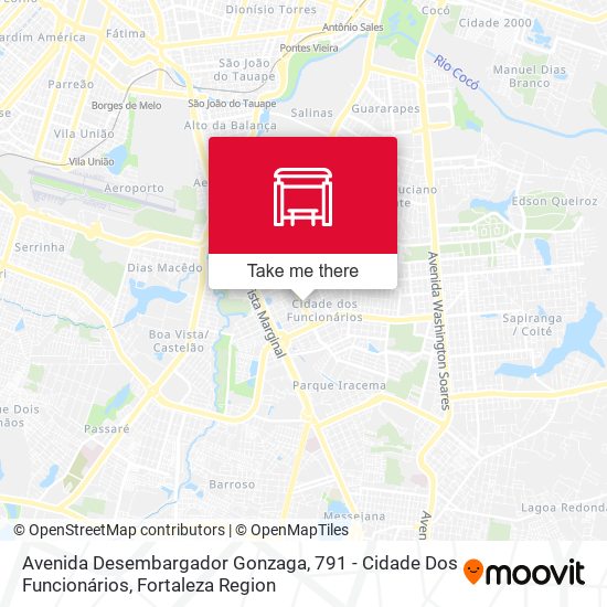 Avenida Desembargador Gonzaga, 791 - Cidade Dos Funcionários map