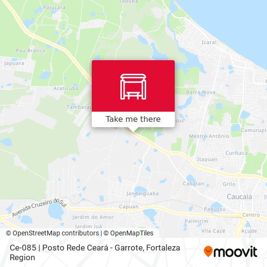 Ce-085 | Posto Rede Ceará - Garrote map