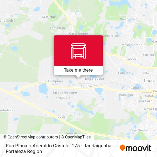 Rua Placido Aderaldo Castelo, 175 - Jandaiguaba map