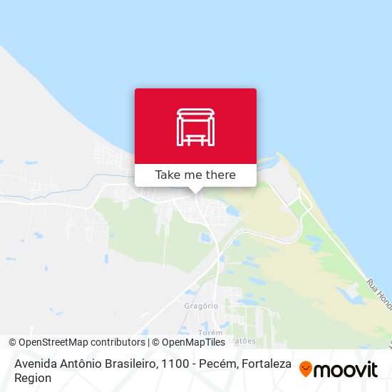 Avenida Antônio Brasileiro, 1100 - Pecém map