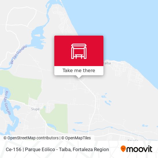 Ce-156 | Parque Eólico - Taíba map