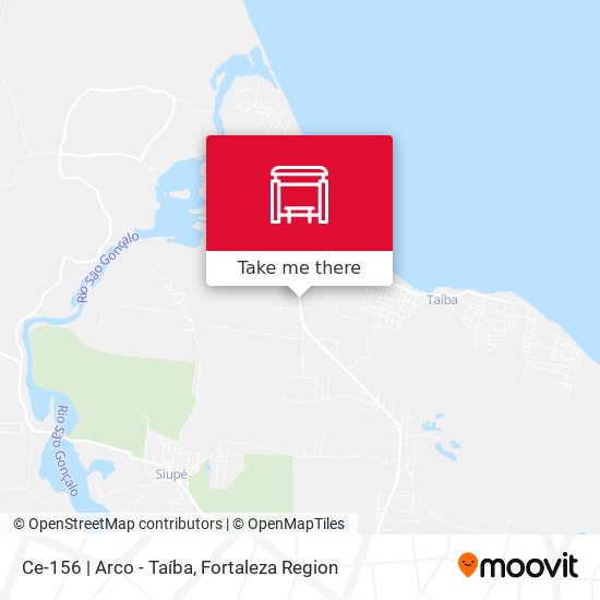 Ce-156 | Arco - Taíba map