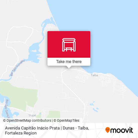 Avenida Capitão Inácio Prata | Dunas - Taíba map