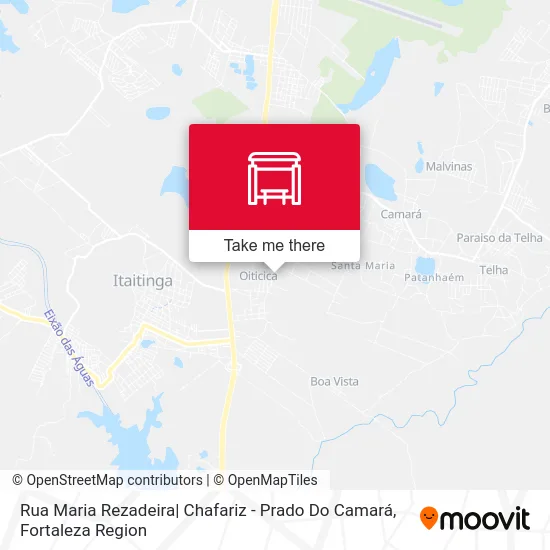 Rua Maria Rezadeira| Chafariz - Prado Do Camará map