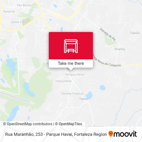 Rua Maranhão, 253 - Parque Havaí map