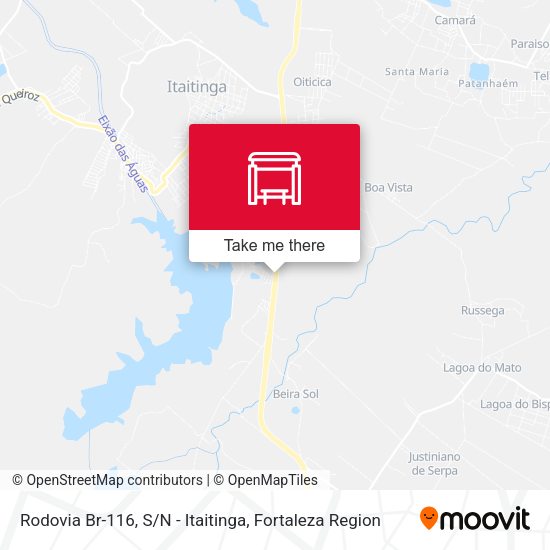 Rodovia Br-116, S / N - Itaitinga map