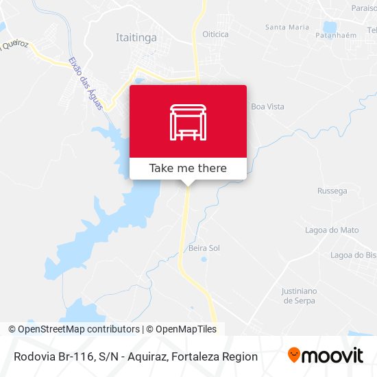 Rodovia Br-116, S/N - Aquiraz map