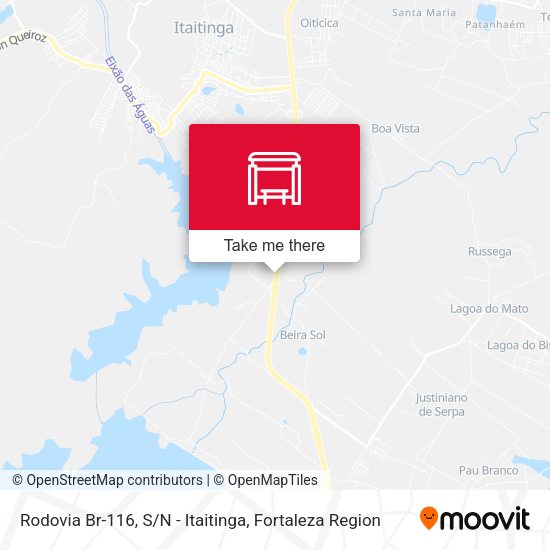 Rodovia Br-116, S / N - Itaitinga map