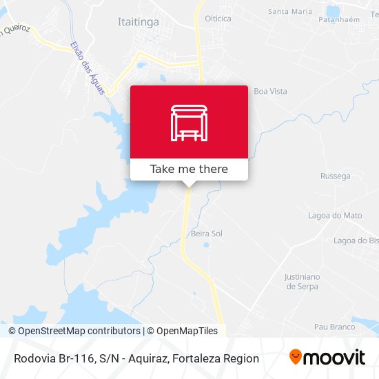 Rodovia Br-116, S/N - Aquiraz map