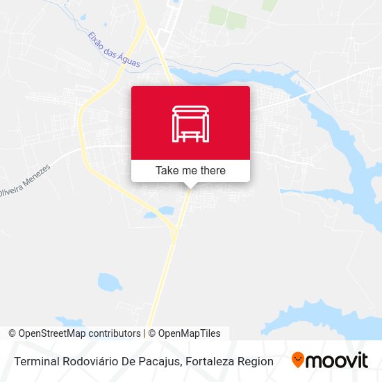 Terminal Rodoviário De Pacajus map