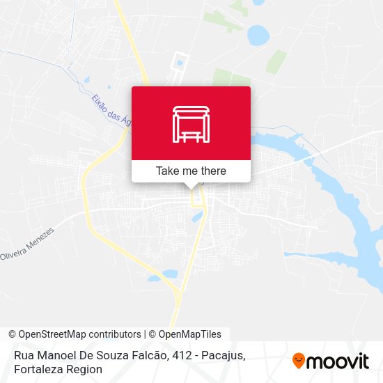 Rua Manoel De Souza Falcão, 412 - Pacajus map