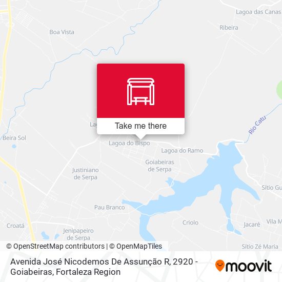 Avenida José Nicodemos De Assunção R, 2920 - Goiabeiras map