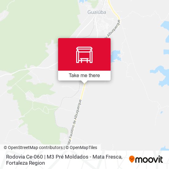 Rodovia Ce-060 | M3 Pré Moldados - Mata Fresca map