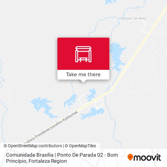 Comunidade Brasília | Ponto De Parada 02 - Bom Princípio map