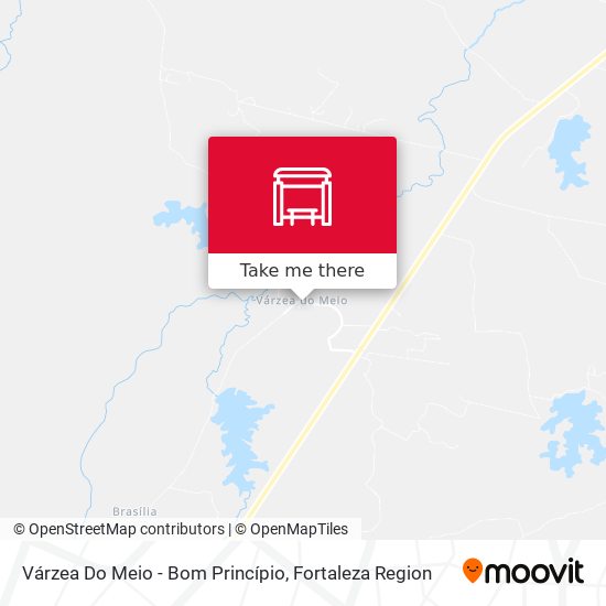 Várzea Do Meio - Bom Princípio map