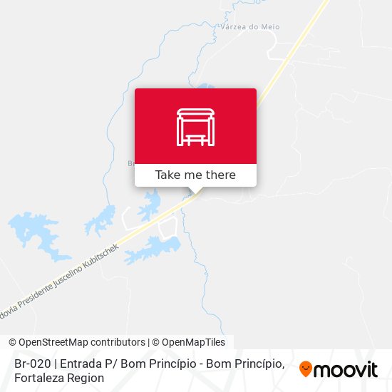 Br-020 | Entrada P/ Bom Princípio - Bom Princípio map