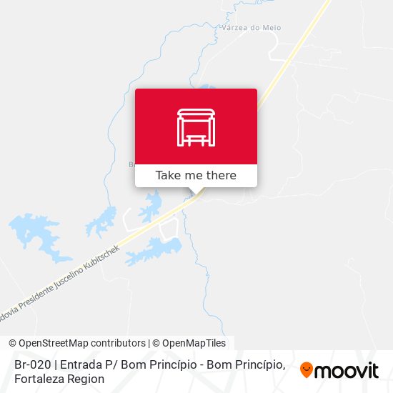 Br-020 | Entrada P/ Bom Princípio - Bom Princípio map