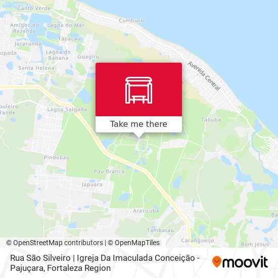 Rua São Silveiro | Igreja Da Imaculada Conceição - Pajuçara map
